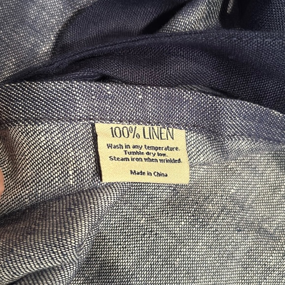 Danielle Walker 100% Linen Apron - Picture 5 of 5